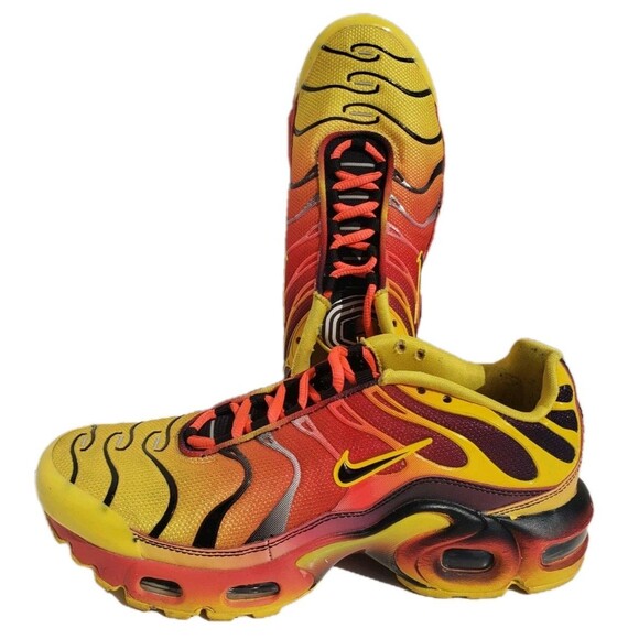 Nike Other - Nike Air Max Plus TN Running Shoe Sunset-Orange/Black 2019 CT0962-700 Youth 4.5Y
